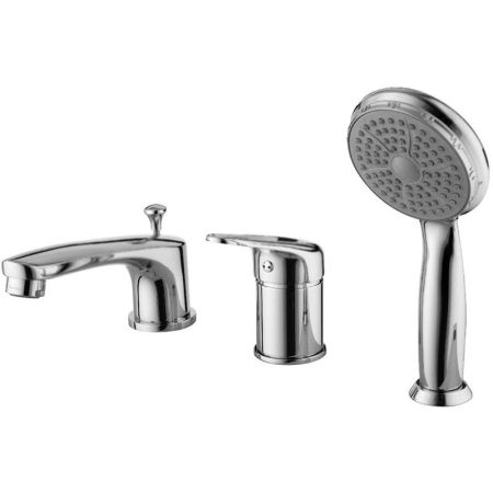 Смеситель на борт ванны Lemark Luna LM4145C Хром, артикул LM4145C