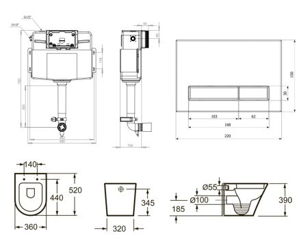 Комплект 4 в 1 Lavinia Boho Relfix Biore 77060231, артикул 77060231