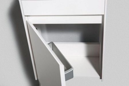 Мебель для ванной комнаты BELBAGNO PIETRA MINI-400, артикул PIETRA MINI-400-1A-SO-PT-R