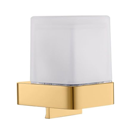 Стакан для ванной комнаты Rav Slezak NIL NLA0304ZK, золото брашированное, артикул NLA0304ZK