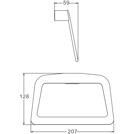 Кольцо для полотенец BELZ B90804, брашированное золото, артикул B90804