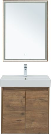 Мебель для ванной Aquanet Nova Lite 60 дуб рустикальный (2 дверцы), артикул 00302534