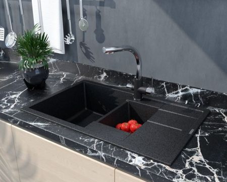 Кухонная мойка Paulmark Feste 77 PM237850-BE Бежевая, артикул PM237850-BE