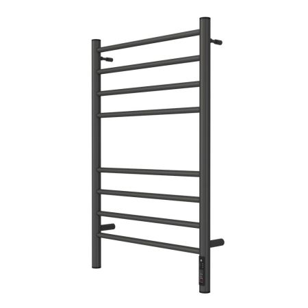 Полотенцесушитель электрический с диммером Terminus Аврора П8 50х80, графит, артикул 4670078563330