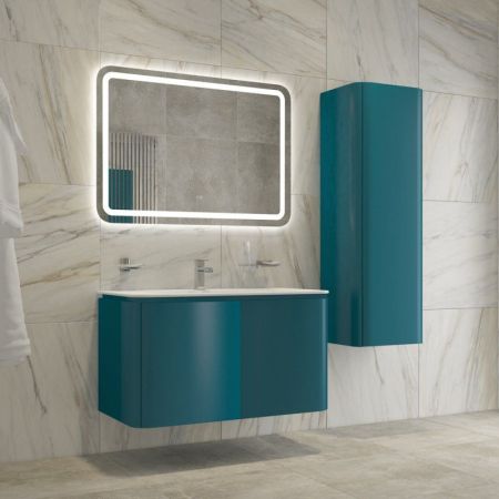 Зеркало STYLUS CEZARES со встроенной подсветкой, сенсорным выключателем и подогревом, артикул CZR-SPC-STYLUS-1000-700-TCH-WARM