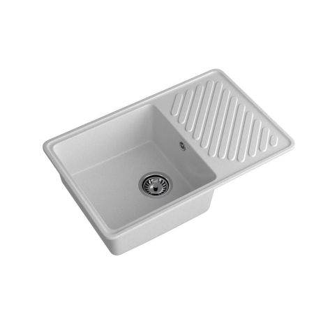 Кухонная мойка GranFest QUARZ 52, серый, артикул 52 серый