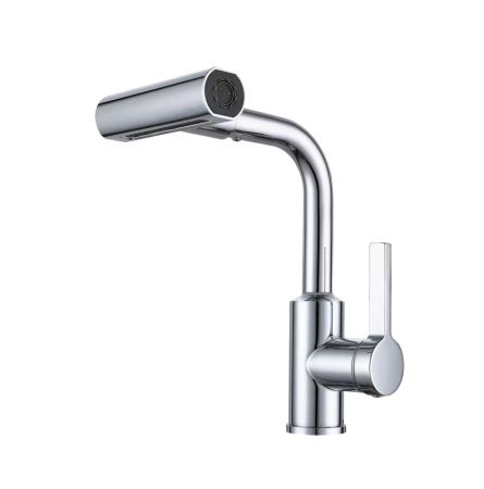 Смеситель для кухни с поворотной лейкой RUSH Tinos (TI3732-17), артикул TI3732-17