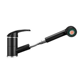 Смеситель для кухни Ulgran U-002-344, ультра-черный