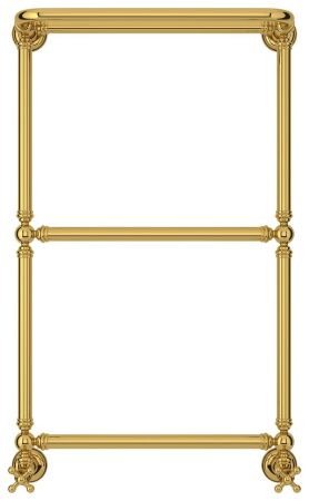 Полотенцесушитель, Сунержа, Ренессанс 1386, водяной, ширина, мм-572, глубина, мм-246, высота, мм-933, межосевое расстояние-500, подключение-нижнее, мощность, Вт-252, присоединительный размер--НР G 1/2" / НР G 3/4" (эксцентрик), материал-нержавеющая сталь,, артикул 03-0281-8650