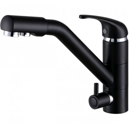 Смеситель для кухни Paulmark Hessen He213017-401 Антрацит, артикул He213017-401