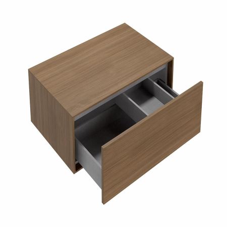 Тумба ATOLLO напольная/подвесная с ящиком 80, деревянная, артикул AT.80\WD