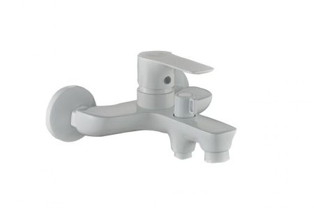 Смеситель для ванны Orange Aristo M19-300W Белый, артикул M19-300W