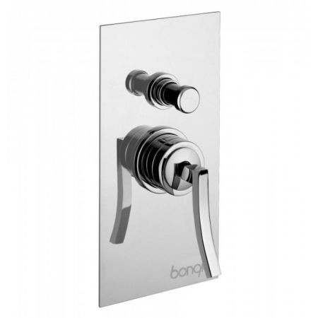 Bongio Riva HT Встраиваемый смеситель для душа, цвет хром, артикул 58529CR00