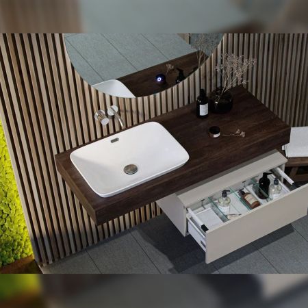 Столешница Velvex Unit 120, дуб карпентер, артикул st.UNI.120-628