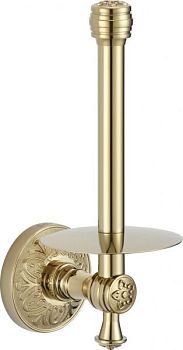 Держатель для туалетной бумаги Savol S-005852-1B, золото