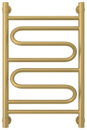 Полотенцесушитель водяной "ЭЛЕГИЯ+" 600х400 (Матовое ЗОЛОТО), артикул 032-0205-6040