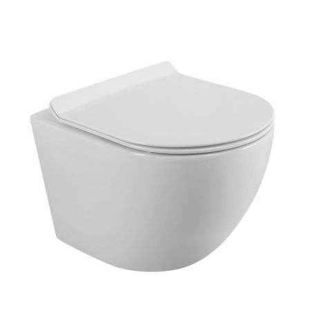 SFERA-R Чаша унитаза подвесного безободкового, P-trap BB046CHR, артикул BB046CHR