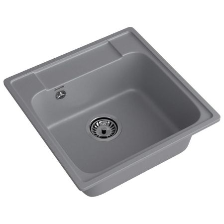 Кухонная мойка GranFest QUARZ 48, темно-серый, артикул 48 темно-серый