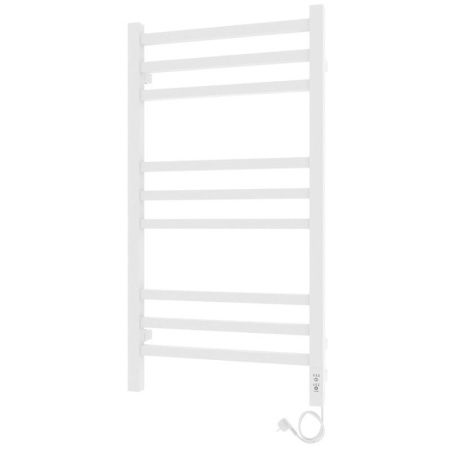 Полотенцесушитель электро "Астор ЧК9 350х700", белый муар, правый