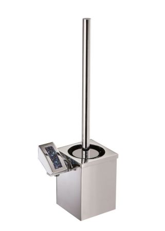 Sanibano Estrella, настенный металлический ерш, цвет хром-кристаллы Swarovski bermudа blue, артикул H9300/20BB