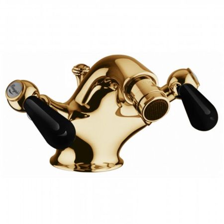 Bongio Mille Nuits Смеситель для биде, цвет золото/черный фарфор, артикул 22522OR00