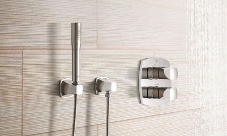 Ручной душ GROHE Rainshower Grandera (1 режим), хром/золото (26037IG0) Ручной душ GROHE Rainshower Grandera (1 режим), хром/золото (26037IG0)