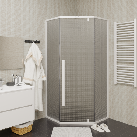 Ограждение C3AWD душевое Cerutti SPA без поддона (90x90x195), артикул C3AWD