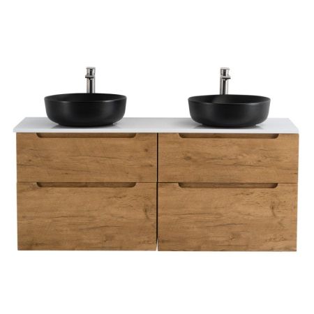 Мебель для ванной комнаты BELBAGNO ETNA-H60-1400 со столешницей, артикул EK-140-2-BL