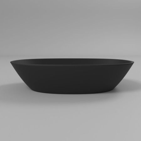 Умывальник WHITECROSS Amazon 60x35 (черный мат) иск. камень