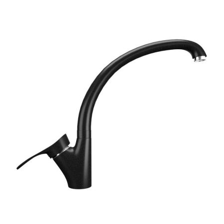 Смеситель для кухни Ulgran U-001-344, ультра-черный, артикул U-001-344