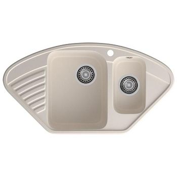Кухонная мойка GranFest QUARZ 14, белый