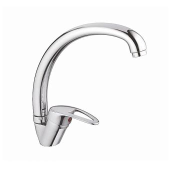 Смеситель для кухни Cron CN4139, хром