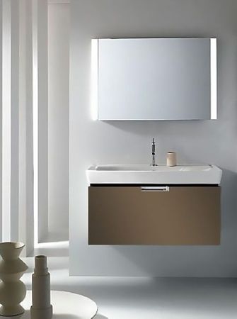 Тумба под раковину Jacob Delafon Reve 100 EB1132-G80 подвесная Светло-коричневый, артикул EB1132-G80