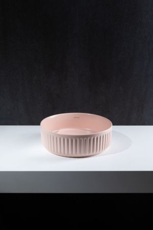 Раковина накладная Allen Brau Fantasy Line 36 4.11032.SM розовый, артикул 4.11032.SM