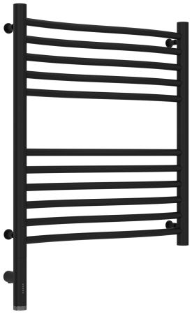 Полотенцесушитель, Сунержа, Флюид 3.0, электрический, ширина, мм-532, глубина, мм-80, высота, мм-724, межосевое расстояние-500, перемычка-выгнутая, нагревательный элемент-ТЭН, подключение-нижнее слева, электрокомплект-МЭМ, мощность, Вт-300, материал-нержа, артикул 31-5820-6050