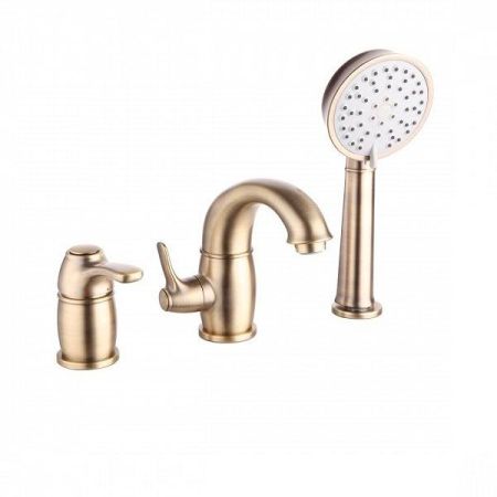 Смеситель на борт ванны Iddis Oldie на 3 отверстия Хром, артикул OLDSB30i07