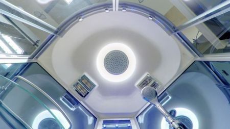 Душевая кабина Timo Standart 100x100 T-1101 с гидромассажем, артикул T-1101