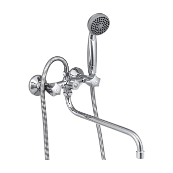 Смеситель для ванны Славен СЛ-ДВ-Е31, хром