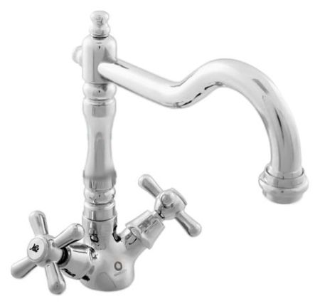 Смеситель для раковины Rav Slezak Morava retro MK120.5/8 хром, артикул MK120.5/8