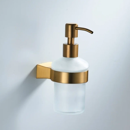 Дозатор жидкого мыла Shevanik SG5744G, золотой сатин, артикул SG5744G