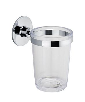 Стакан для зубных щеток Fixsen Round FX-92106 Хром
