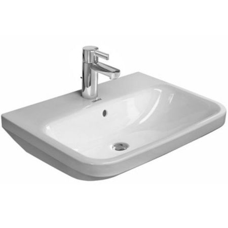 Раковина, Duravit, Durastyle, ширина, мм-600, глубина, мм-440, высота, мм-170, тип установки-подвесной, отверстия для смесителя-одно, перелив-есть, тип перелива-открытый, материал-керамика, крепеж-необходимо заказать, цвет-белый, артикул 2319600000