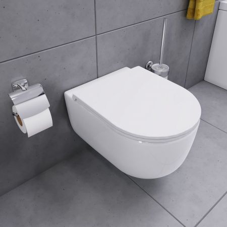 DX86C1800SC Sirius подвесной унитаз безободковый с функцией биде с сиденьем микролифт, артикул DX86C1800SC