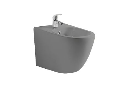 Биде подвесное Aquatek ЕВРОПА AQ1016-MG 510*355*310, цвет серый матовый, артикул AQ1016-MG