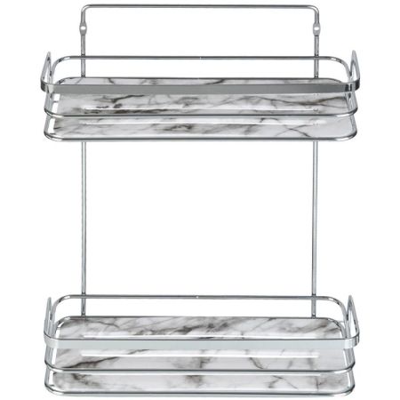 Полка корзина Fora Marble FOR-MAR02 Хром