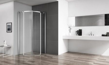 Душевой уголок BelBagno ACQUA-R-2-90-C-NERO