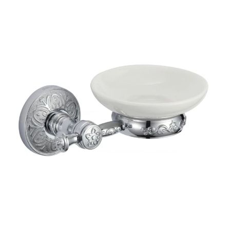 Мыльница Savol S-005859A, хром, артикул S-005859A