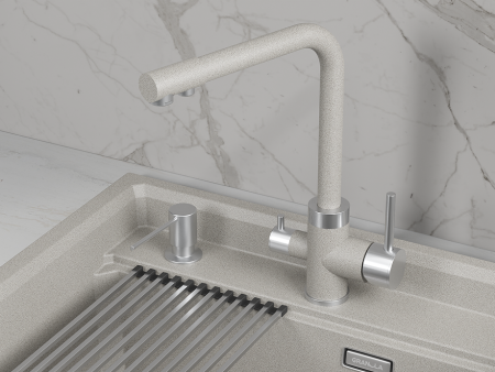 Смеситель для кухни GRANULA (5015, БАЗАЛЬТ), артикул 5015, БАЗАЛЬТ