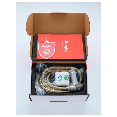 Гигиенический душ со смесителем Raglo R01.51.23, золото