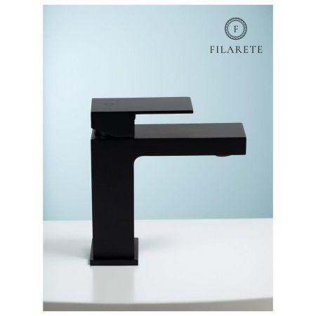Смеситель для раковины FILARETE Fing FL5040BL, черный
